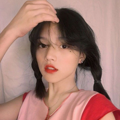 女生头像粉色系仙女味