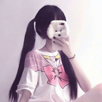 女生头像粉色系仙女味