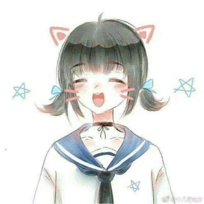 可爱头像女生萌萌哒卡通图片
