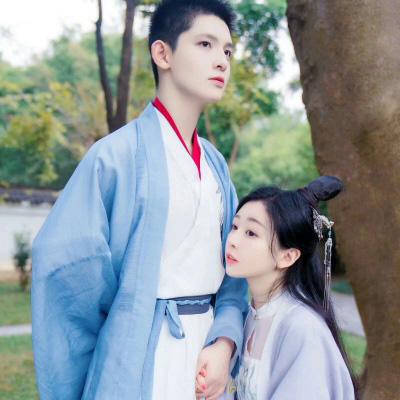 高清情头古风一男一女 真人情头淡雅古风唯美