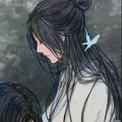 情侣头像古风动漫 古风情头一左一右霸气