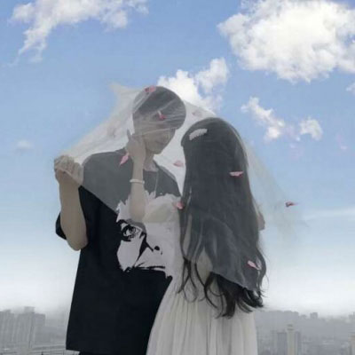 情头婚纱头像