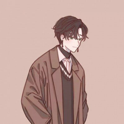 情头动漫一男一女霸气 高冷唯美动漫情侣头像