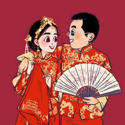 成熟低调的微信情侣头像 情侣专用成熟动漫图片