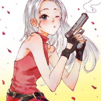 吃鸡女生动漫头像 霸气吃鸡卡通头像女生专用头像