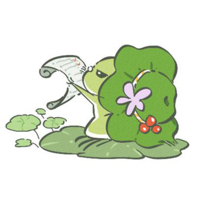 旅行青蛙头像动漫版 最近很火的可爱青蛙萌头像图片