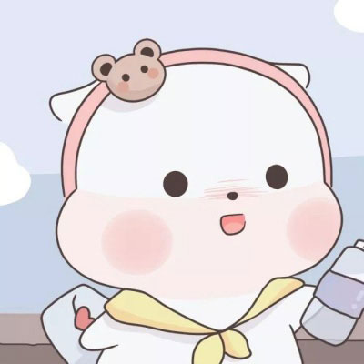 动漫萌系情头 动漫一男一女很火一对