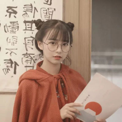 网红头像女高冷气质 女生头像高冷红色高清