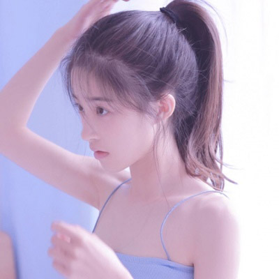 高清女头像侧脸干净 唯美有气质清纯少女头像