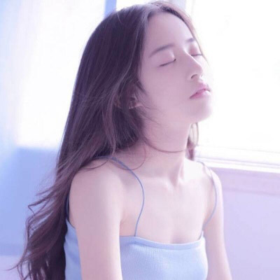高清女头像侧脸干净 唯美有气质清纯少女头像