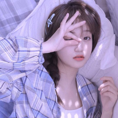 高清女头像侧脸干净 唯美有气质清纯少女头像