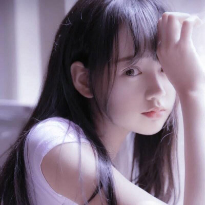 高清女头像侧脸干净 唯美有气质清纯少女头像