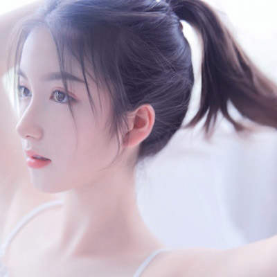 高清女头像侧脸干净 唯美有气质清纯少女头像