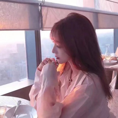 女生真人头像可爱软萌 漂亮的粉色系可爱少女心头像图片