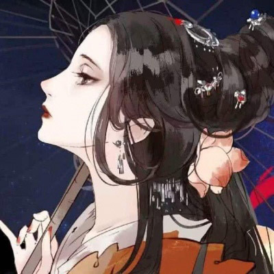 动漫古风女生头像忧伤 超美仙气女生头像古风