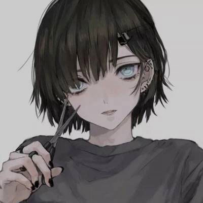 丧系情侣头像 动漫情头一男一女冷酷高冷型