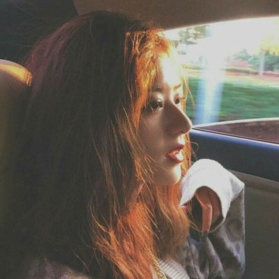 侧面头像女生唯美漂亮