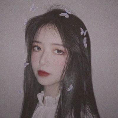 侧面头像女生唯美漂亮