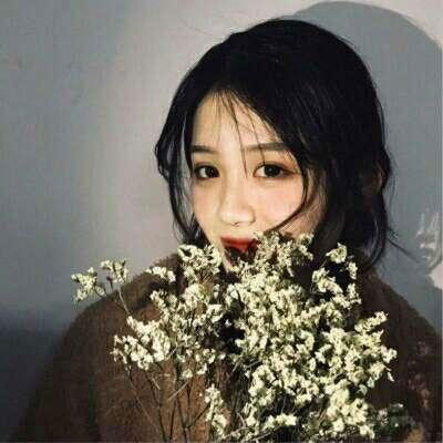 带来好运的微信头像花 拿花女生头像高清图片
