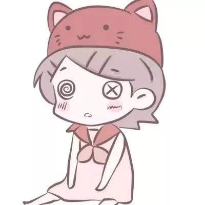 动漫闺蜜头像二人可爱 双人呆萌2张一对