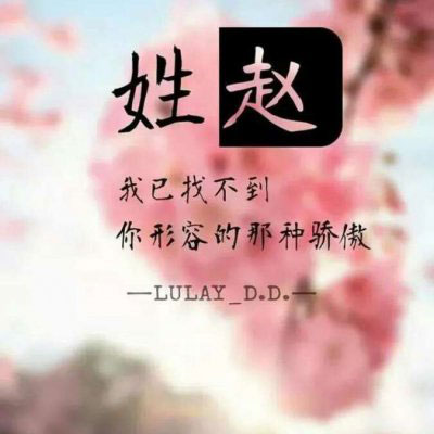 姓氏头像赵图片大全 我姓赵专属头像微信图片