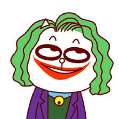 希斯莱杰dc小丑卡通头像 恐怖诡异小丑图片头像