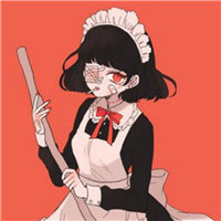 黑暗系忧郁血腥动漫女生头像 孤独二次元黑暗血腥系头像