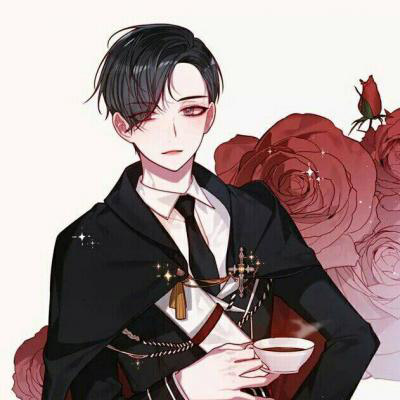 血腥黑暗系二次元图片男 特别丧的男生动漫头像