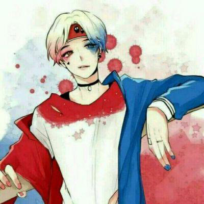 血腥黑暗系二次元图片男 特别丧的男生动漫头像