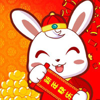 动漫兔子女孩头像超萌图片 呆萌兔子女生动漫头像