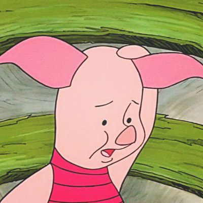 小猪piglet头像图片 卡通可爱小猪皮杰头像