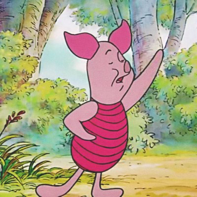 小猪piglet头像图片 卡通可爱小猪皮杰头像