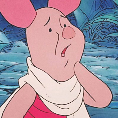 小猪piglet头像图片 卡通可爱小猪皮杰头像