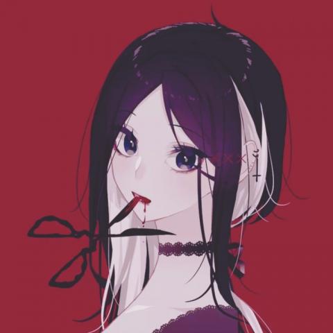 黑暗系血腥情侣头像快手专用尺寸 480x480清晰情侣快手头像图片