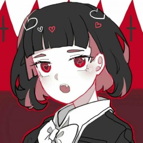 黑暗系血腥情侣头像快手专用尺寸 480x480清晰情侣快手头像图片