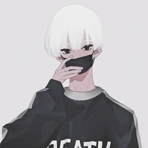 男生头像图片帅气动漫 二次元高冷侧脸男头像