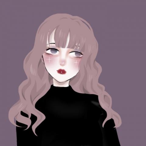 动漫高冷御姐女头 很霸气的快手二次元头像480x480清晰图片