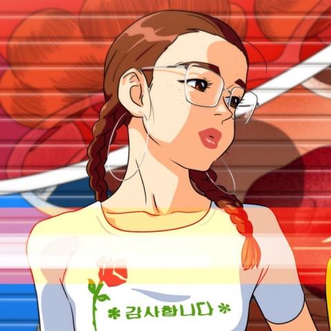 动漫高冷御姐女头 很霸气的快手二次元头像480x480清晰图片