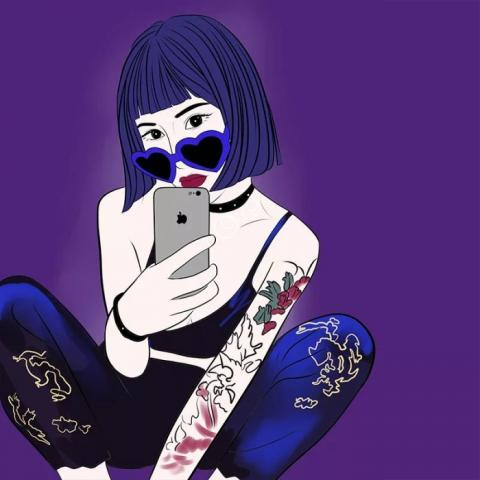 动漫头像女生冷酷霸气 头像女动漫高冷女王范