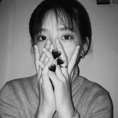 女生头像大全用手挡脸 黑色头像女生霸气挡脸