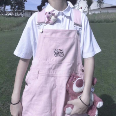 部位女头下半身粉色 可爱少女心穿裙子适合小仙女头像
