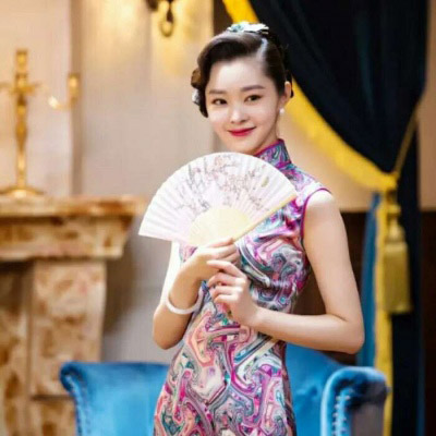 复古旗袍美女图片大全 穿民国y绑古典旗袍女人的微信头像图片