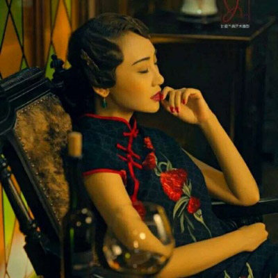 复古旗袍美女图片大全 穿民国y绑古典旗袍女人的微信头像图片