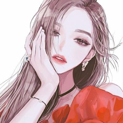 高清手绘头像女 好看手绘动漫头像女生图片