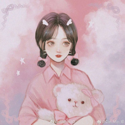 高清手绘头像女 好看手绘动漫头像女生图片图片