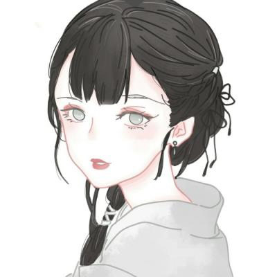 高清手绘头像女 好看手绘动漫头像女生图片图片