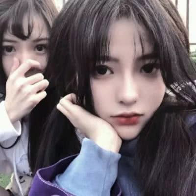 闺蜜头像一人一半真人 2张分开真人闺头