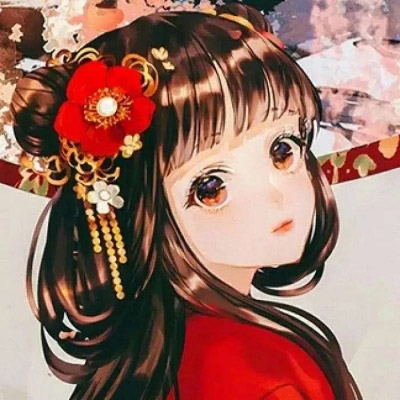 女生头像动漫古风 动漫头像女生古风红衣