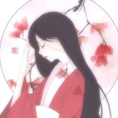 女生头像动漫古风 动漫头像女生古风红衣