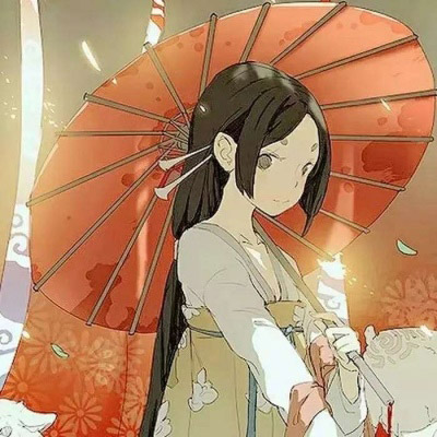 女生头像动漫古风 动漫头像女生古风红衣